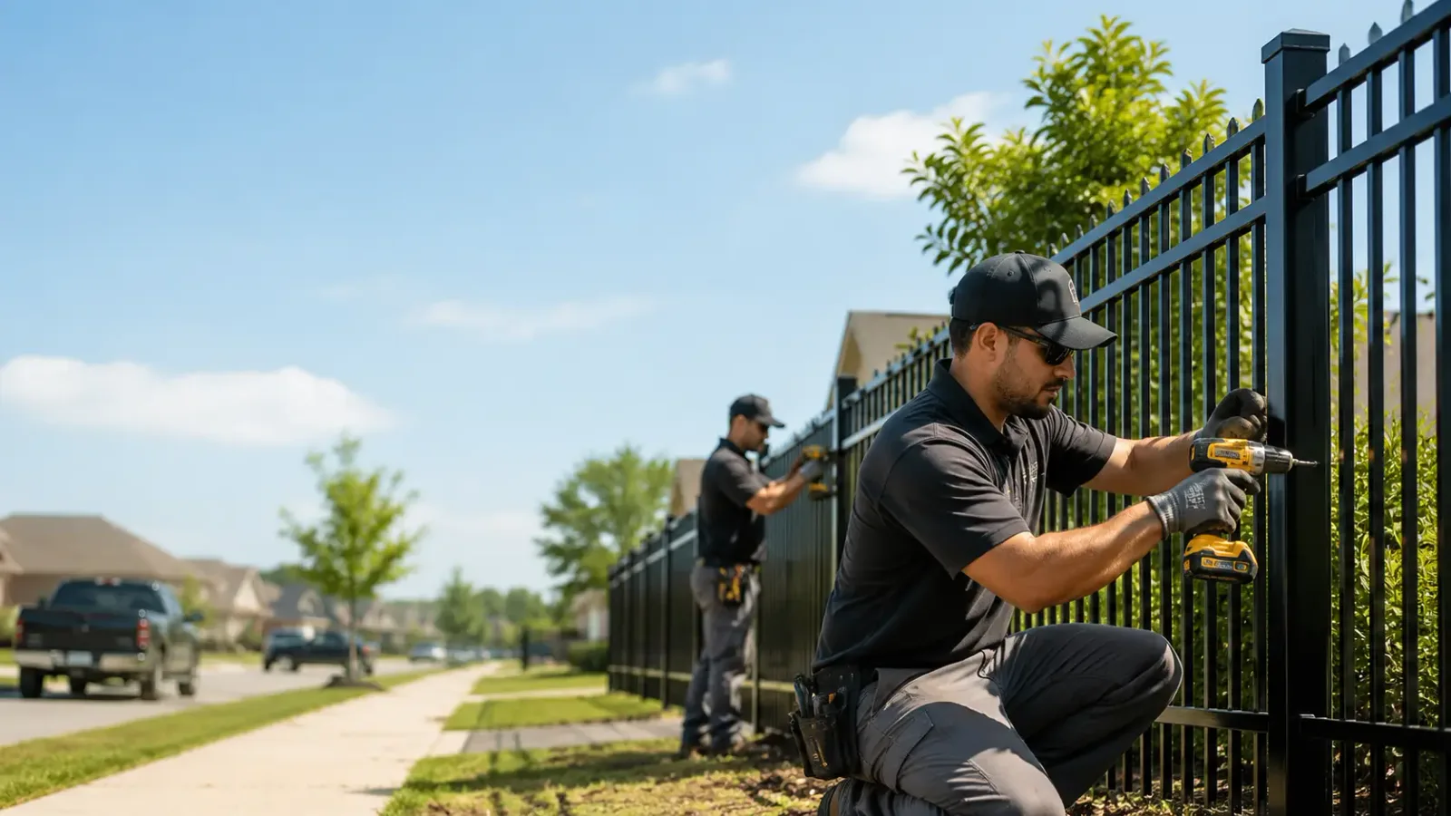 Metal Fence Installation in Fence, WI